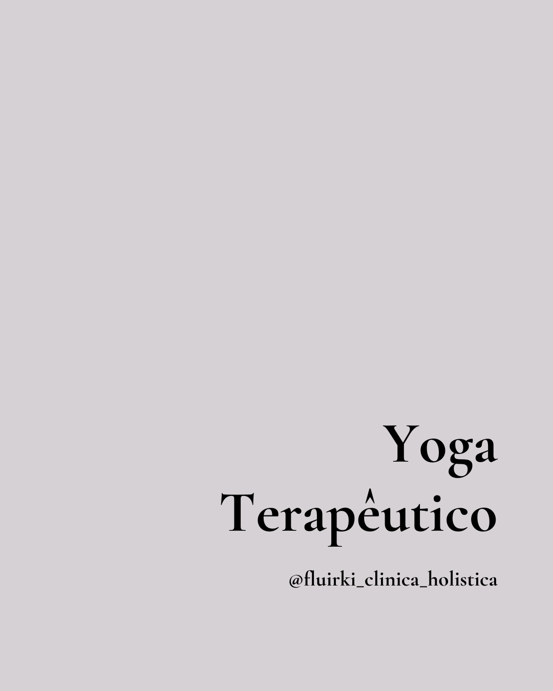 Yoga Terapeutico