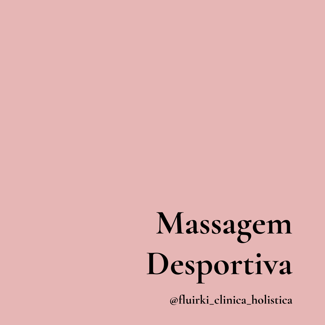 Massagem Desportiva